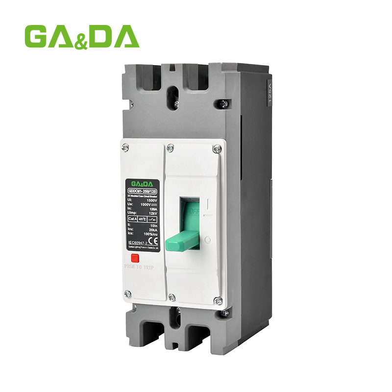 DC Electric Molded case Circuit Breaker 125-250A 1500V AC DC PV Solar MCCB