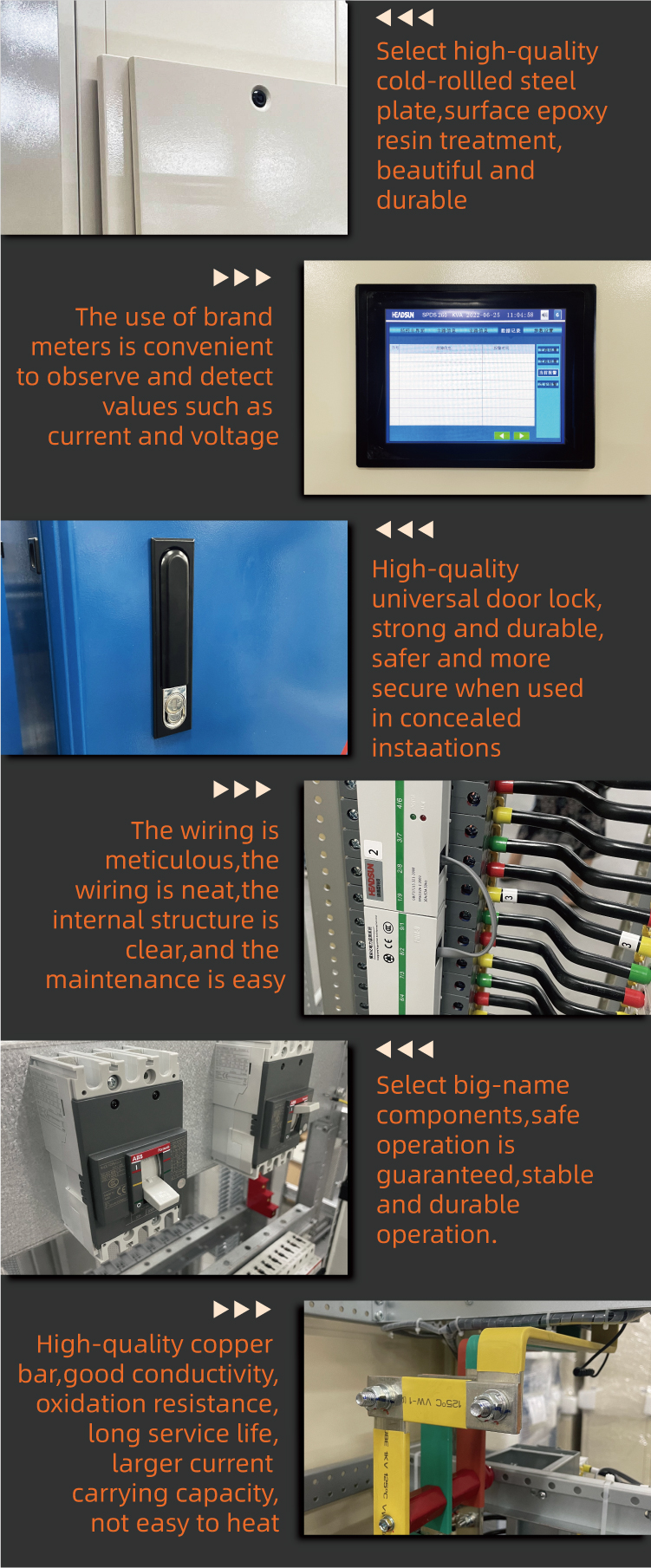Commercial Distribution Control Board 12 Way Modular DB Box Transparent Cover DIN Rail Mounted Metal IP55 415V/480V 400A-6300A