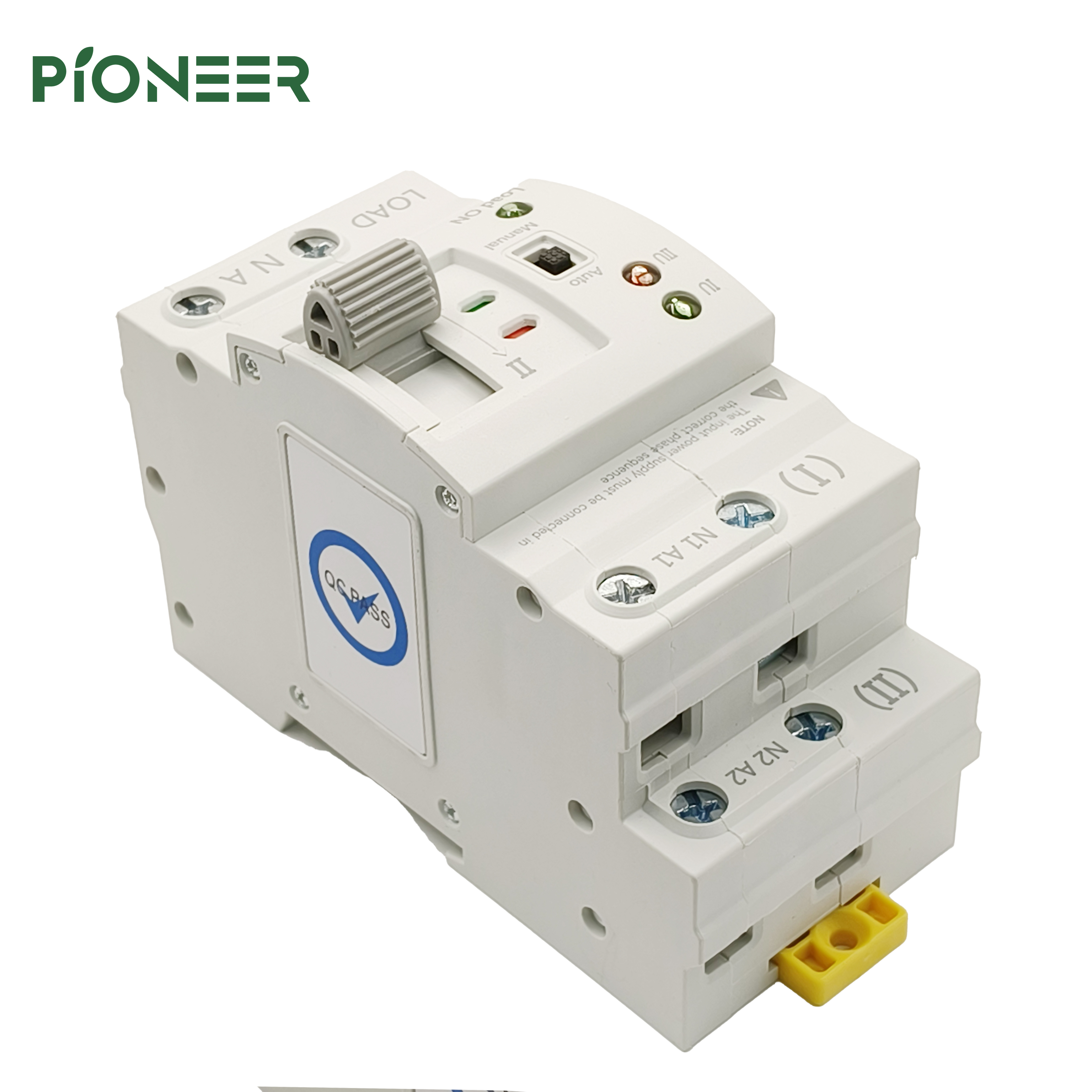 63A 230V 2P Dinrail ATS Change Over Switch 63 Amp Automat Switch Transfer 2 Pole PC Type