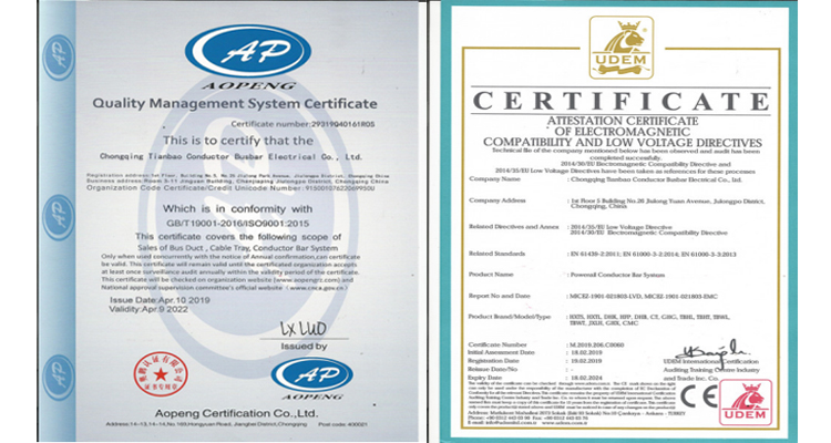 Quality Certifications