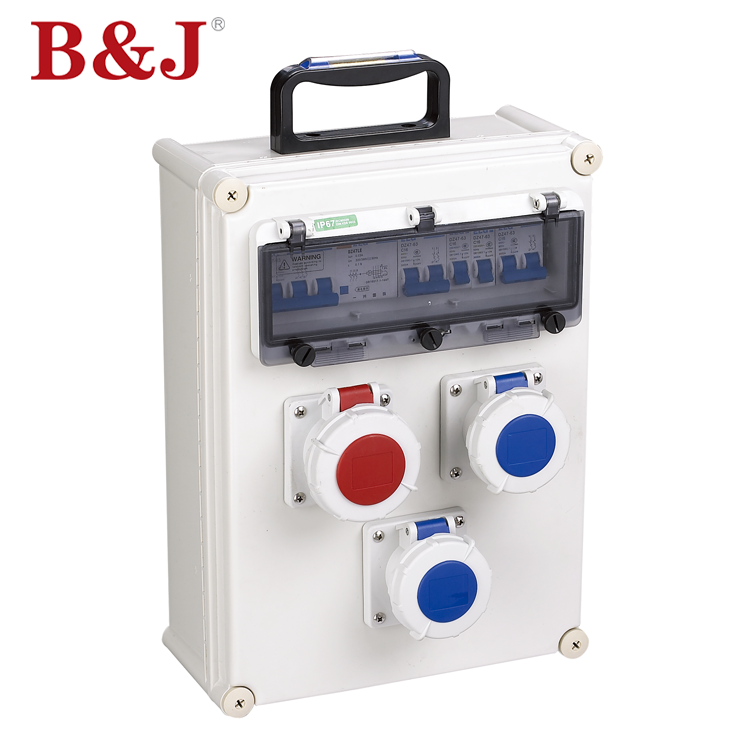 B&amp;J 200x200x130mm Size Electrical Plastic IP68 Waterproof Junction Box