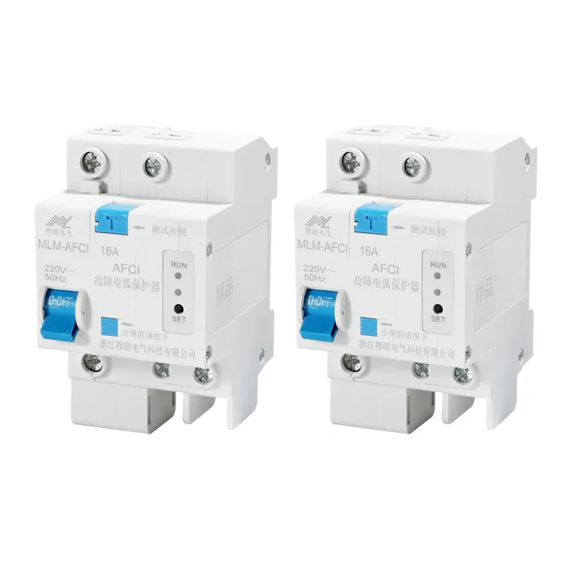AFDD+RCBO 20A 32A Combined AFDD-32 Arc Fault Circuit Interrupters Single Phase 2P AFCI Breakers