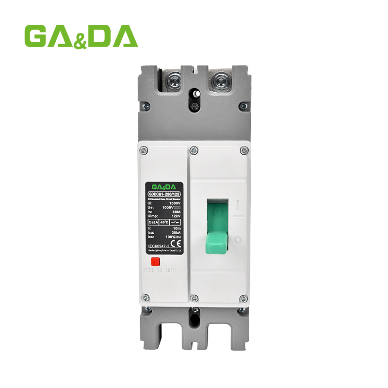 DC Electric Molded case Circuit Breaker 125-250A 1500V AC DC PV Solar MCCB