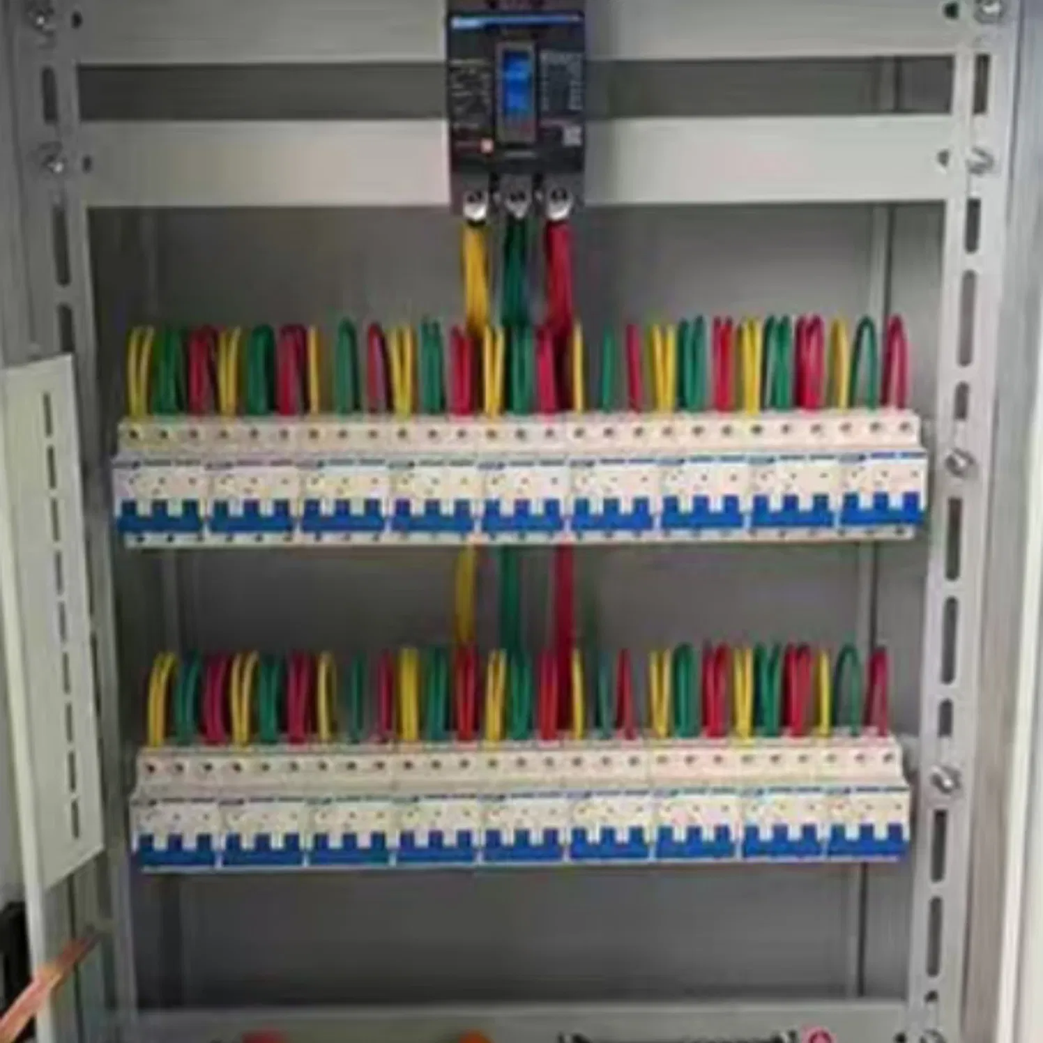 Wall Mounted Consumer Unit with Tamper Proof Cover and Child Safety Features for Residential Use