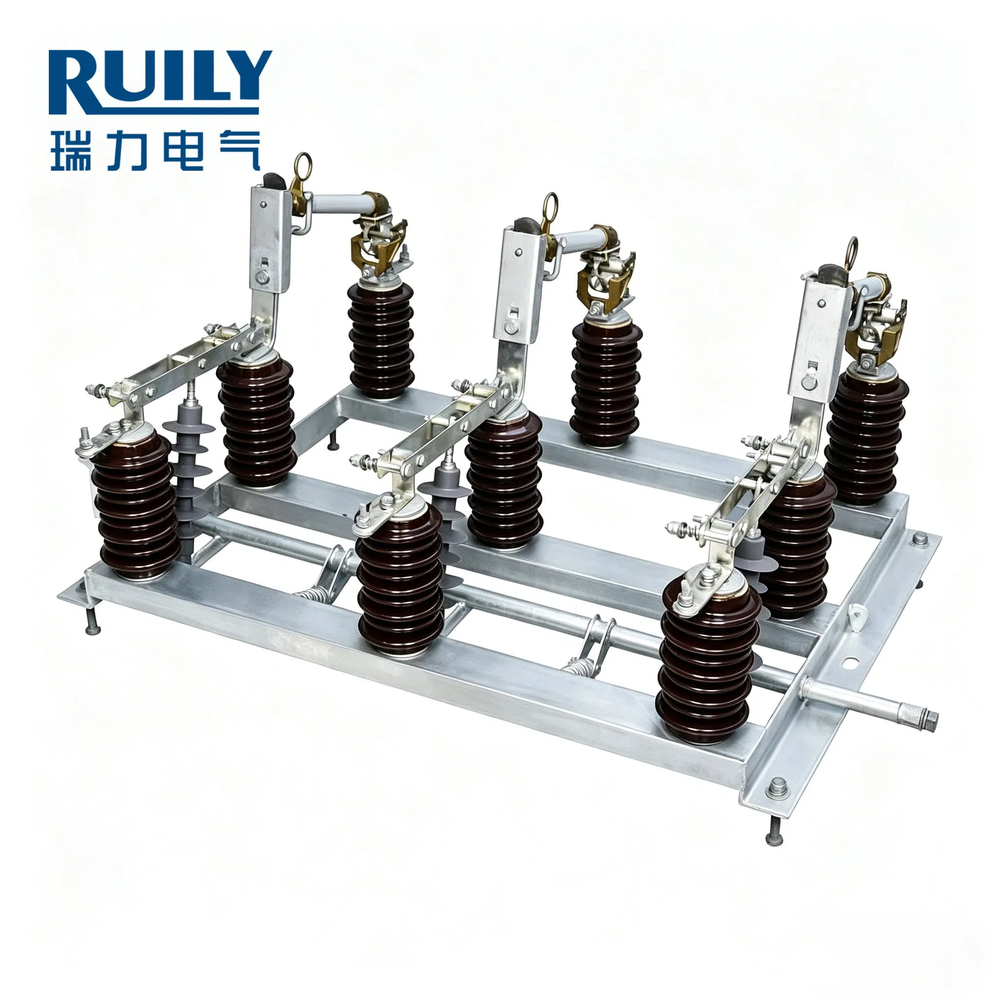 Iacm Manual Steel Overhead Three Phase Hv Insulated Disconnector Isolator Electric Change Over Load Break Isolation 11kv Switch