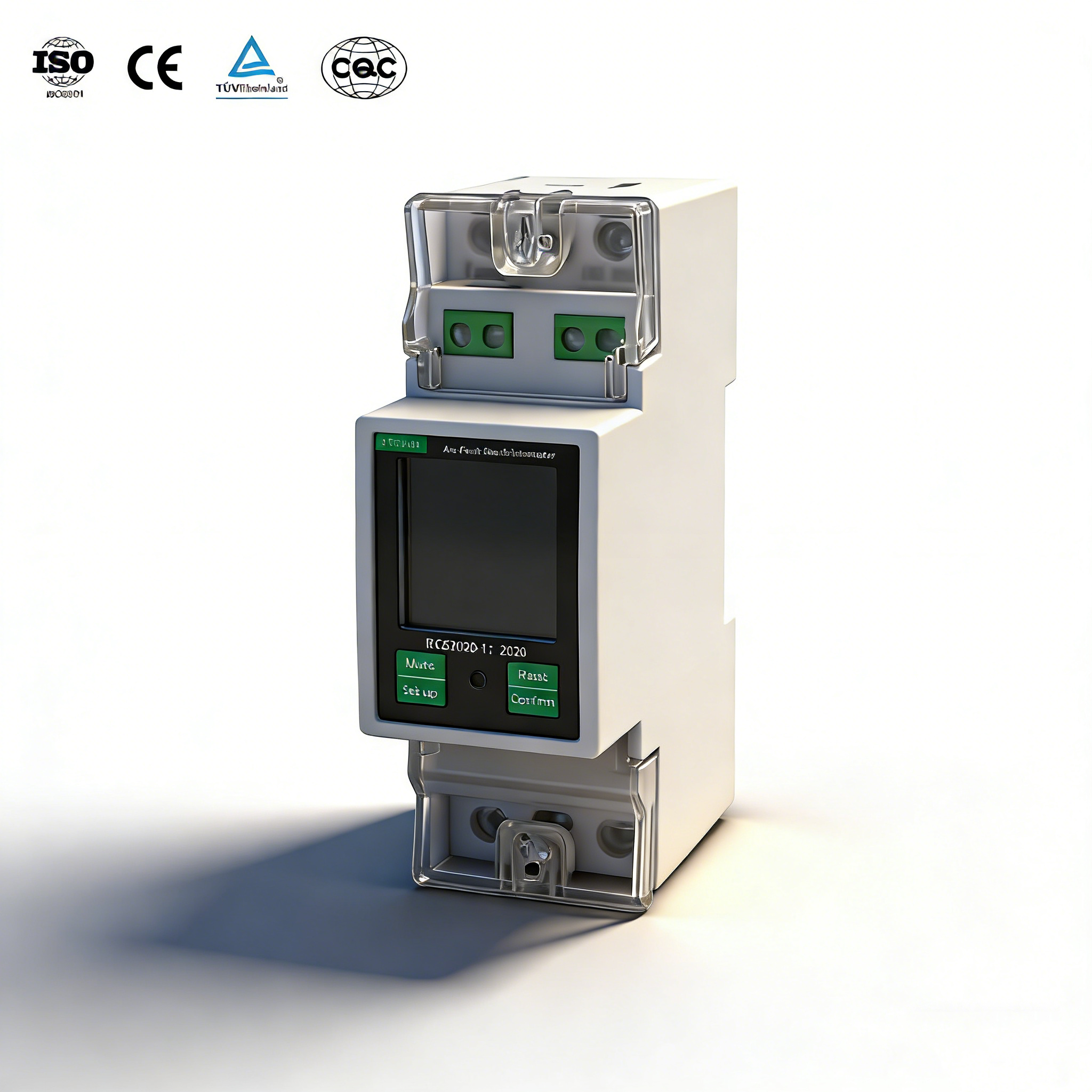 HANDELE 2P AFCI AC220V 65A AFDD Arc Fault Circuit Interrupter Single Phase Arc Detector RS485 Fire Linkage Model AFCI-01 4.5kA
