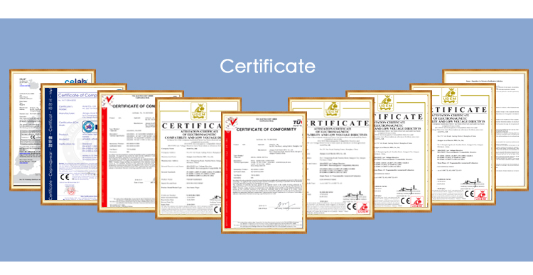 Certifications