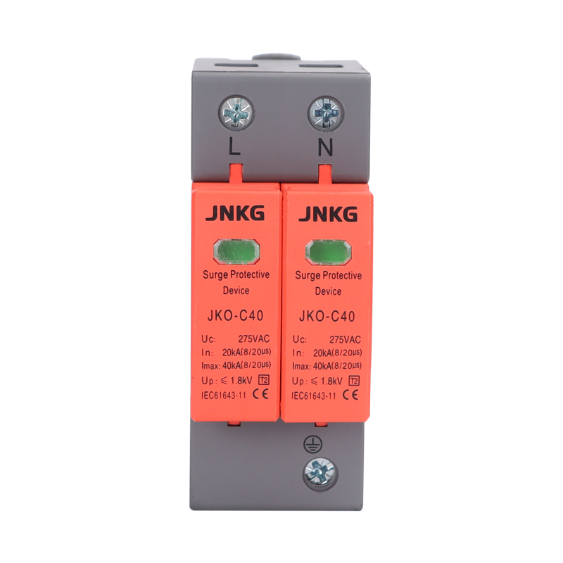 Electric Surge Protector 2P 20kA 40kA 275V 280V AC SPD Low Voltage Arrester Device spd Surge Protective