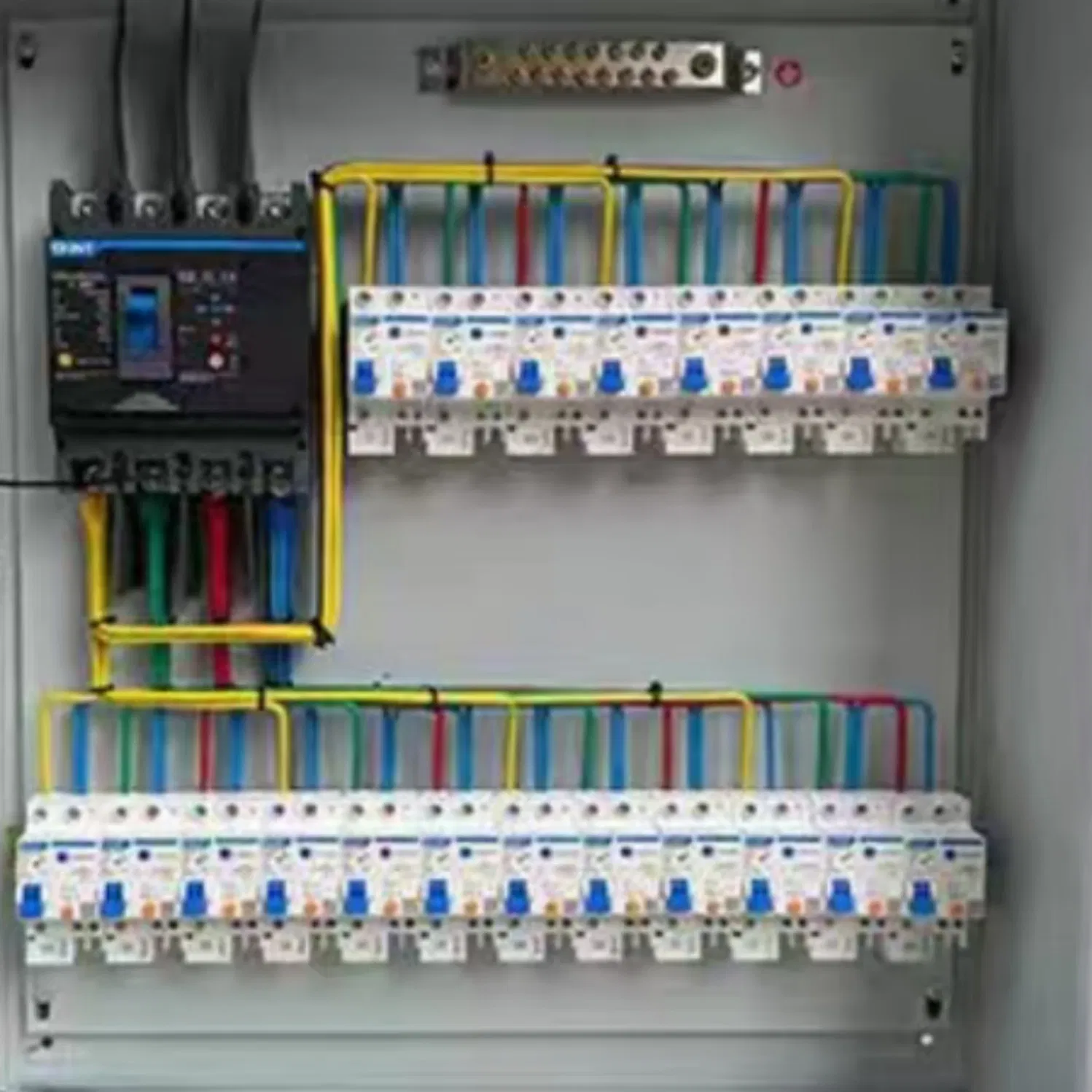 Flush Mount Consumer Unit with MCB and RCD Protection for Residential Electrical Safety and Compliance
