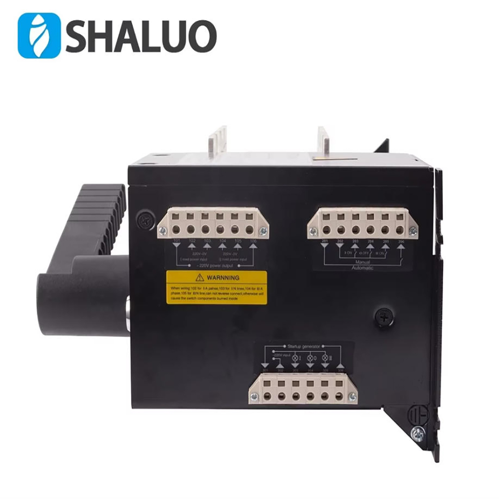 Generator Ats Power Switches Ats Control Module 100A 250A 300A 400A 220V Dual Power Automatic Transfer Switch for Generator