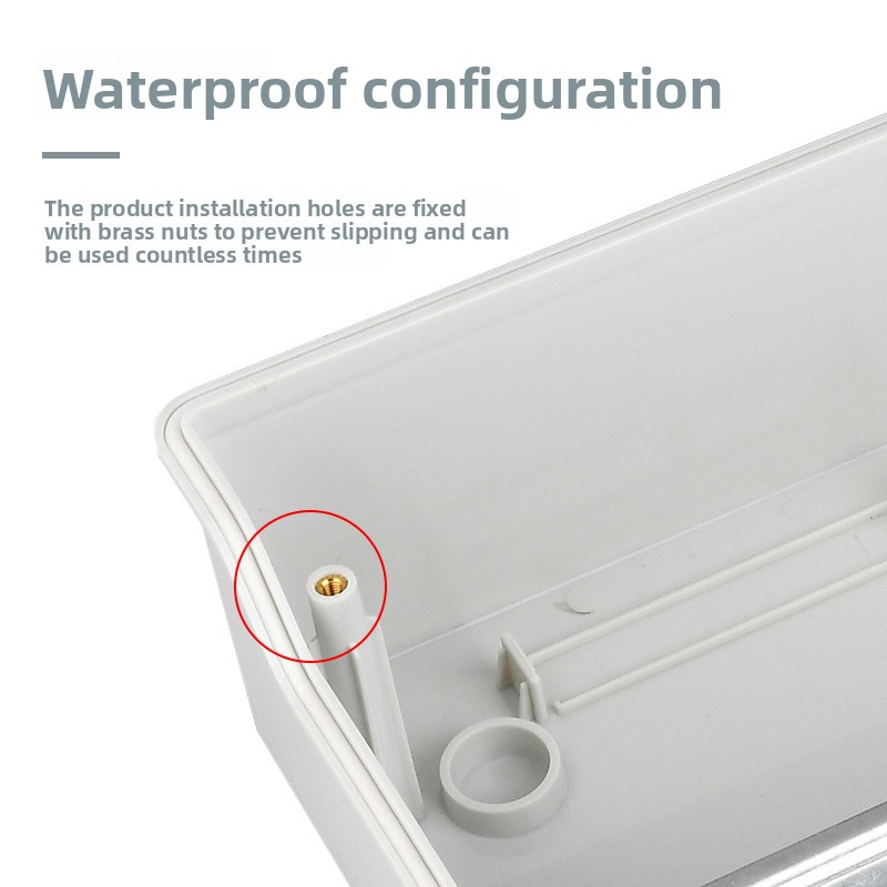 HA-12 IP65 Waterproof Outdoor Circuit Breaker Box Empty Open Small 50A Air Switch Distribution Box