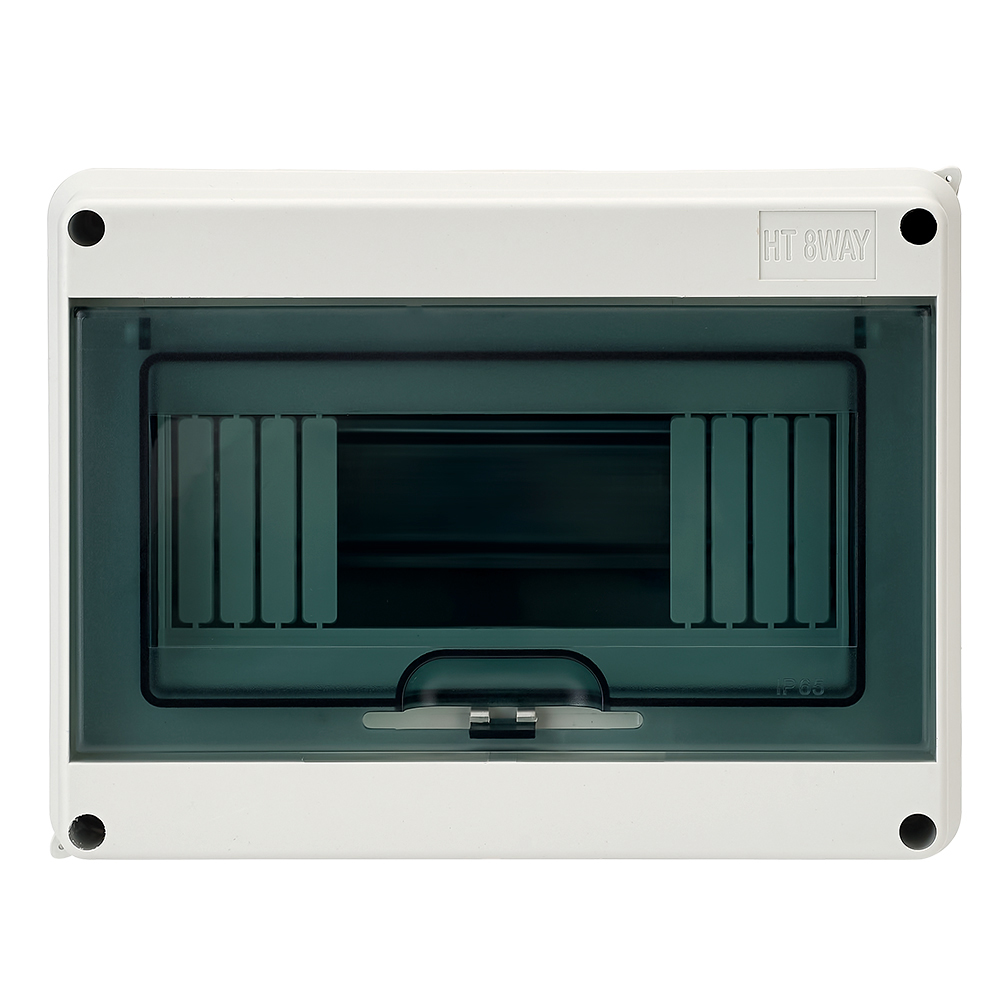 8 way HT waterproof surface distribution box electrical plastic distribution box DB box waterproof for Outdoor