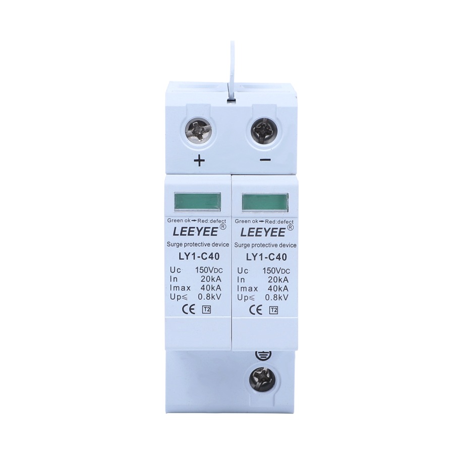 2p Dc spd Type 2 40ka 120v Dc Surge Protective Device