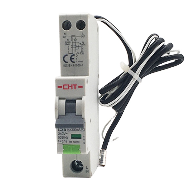 1P Arc Fault Circuit Interrupters Arc Fault Detection Devices GFCI AFDD for UK Market