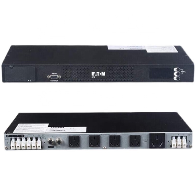 Eaton ATS EATS16 Dual Power Input Static Switching Switch 16A IEC Socket Standard Network Card STS Automatic Transfer Switch