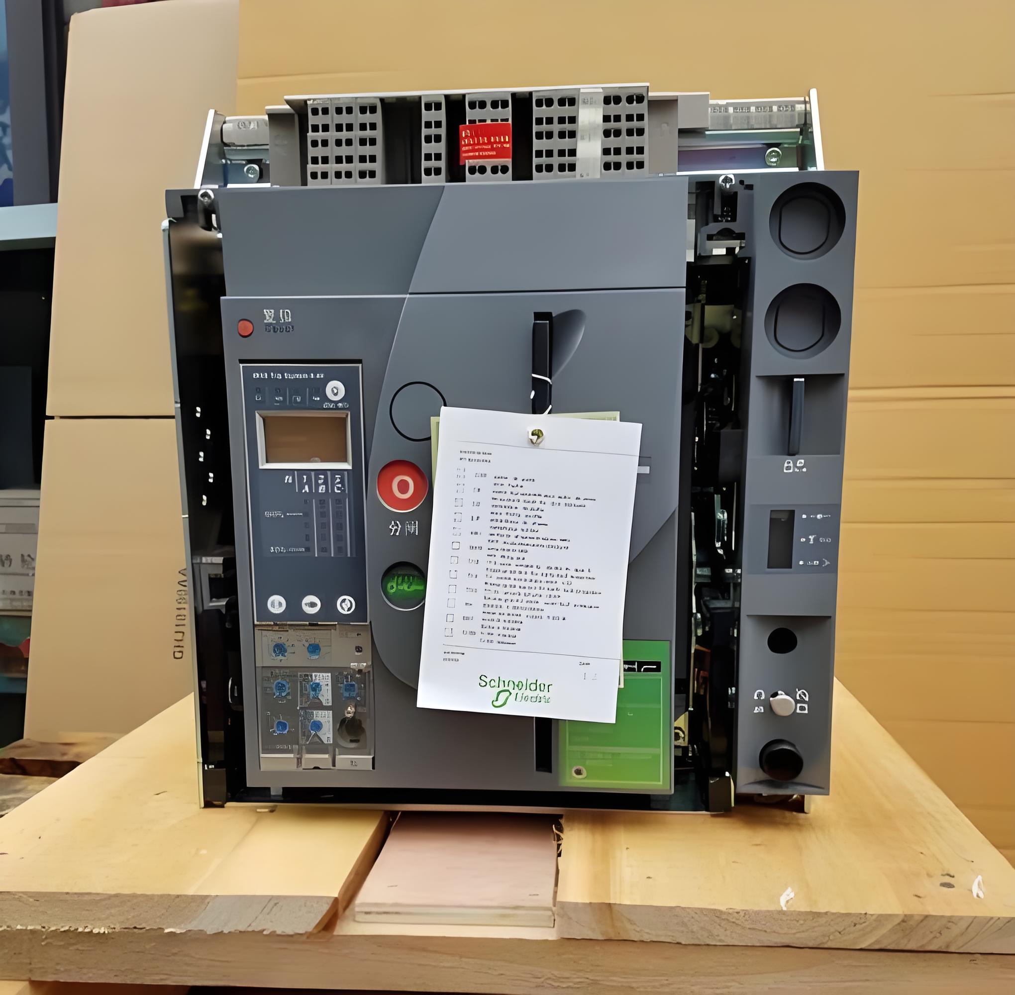 Original Schneider ACB MT12 N 3P F MIC 2.0 1250A Fixed 3 Pole 690V Air Circuit Breaker Icu50kA for Distribution protection