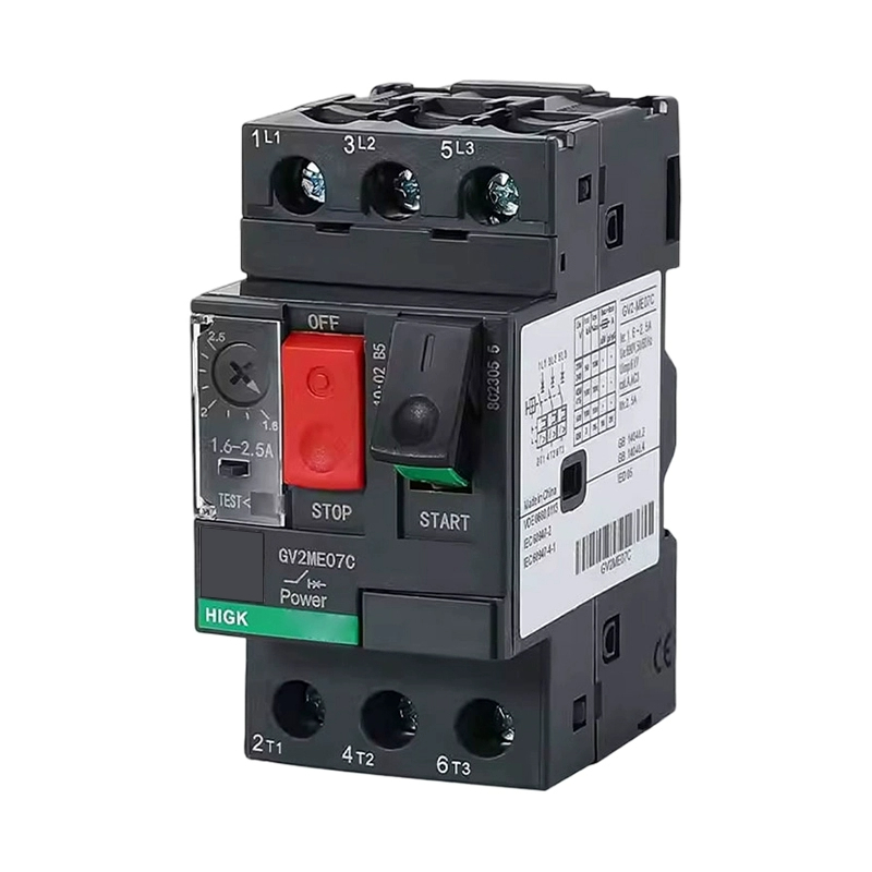 Circuit Breaker MCCB GV2-ME Series Motor Protector GV2-ME07C08C10C14C 1.6-2.5A 3-Pole AC 380V in Stock