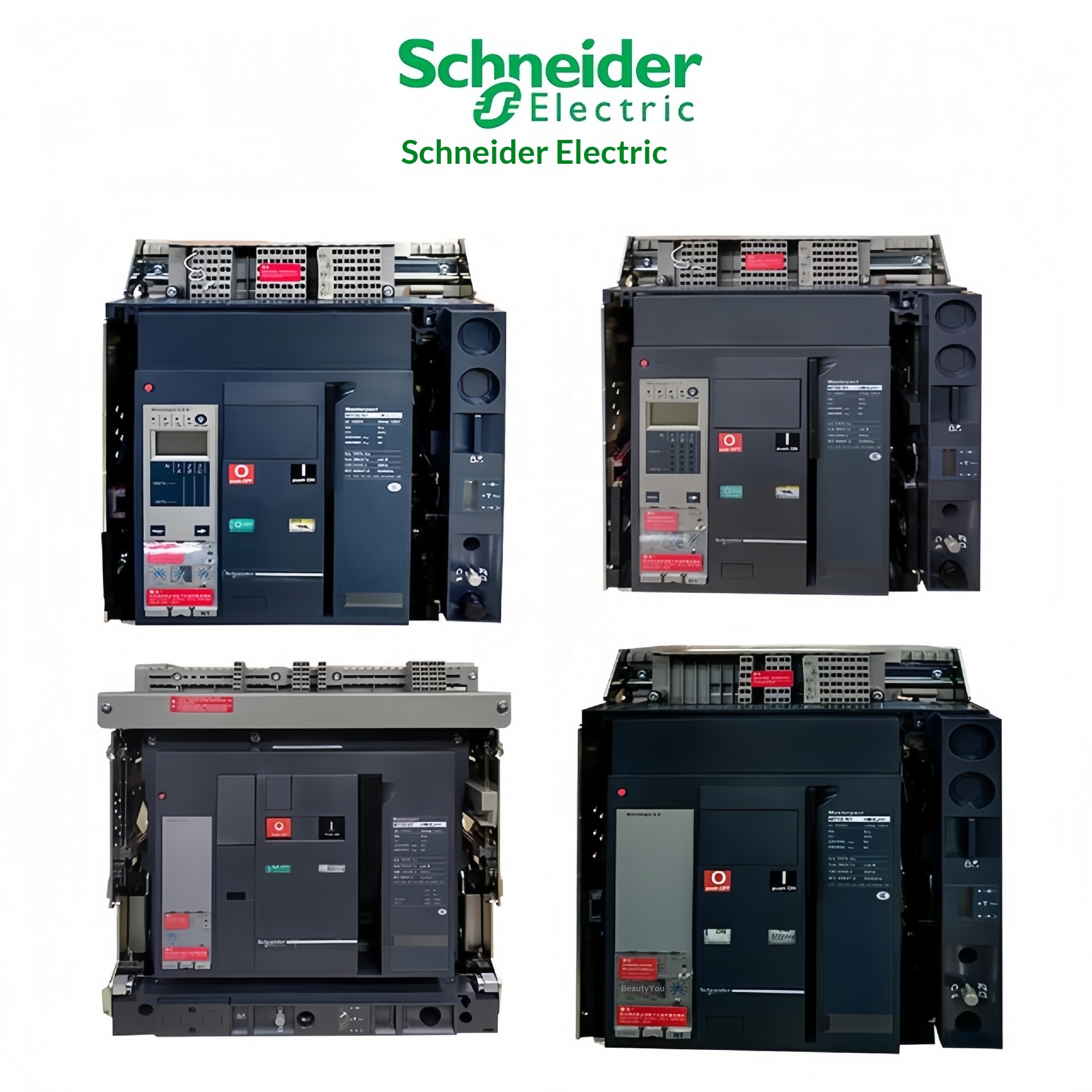 Original Schneider ACB MT12 N 3P F MIC 2.0 1250A Fixed 3 Pole 690V Air Circuit Breaker Icu50kA for Distribution protection