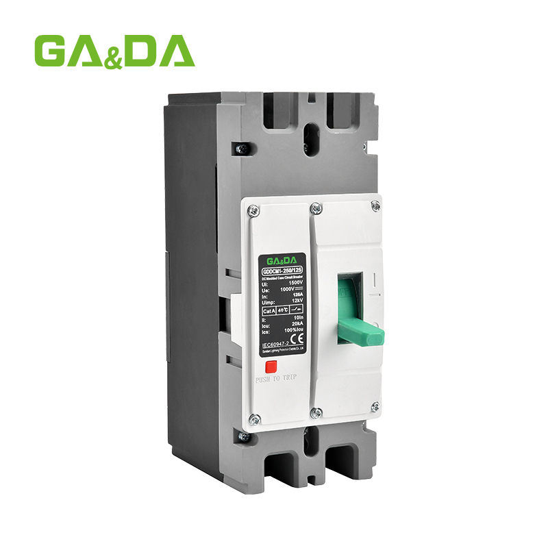 DC Electric Molded case Circuit Breaker 125-250A 1500V AC DC PV Solar MCCB