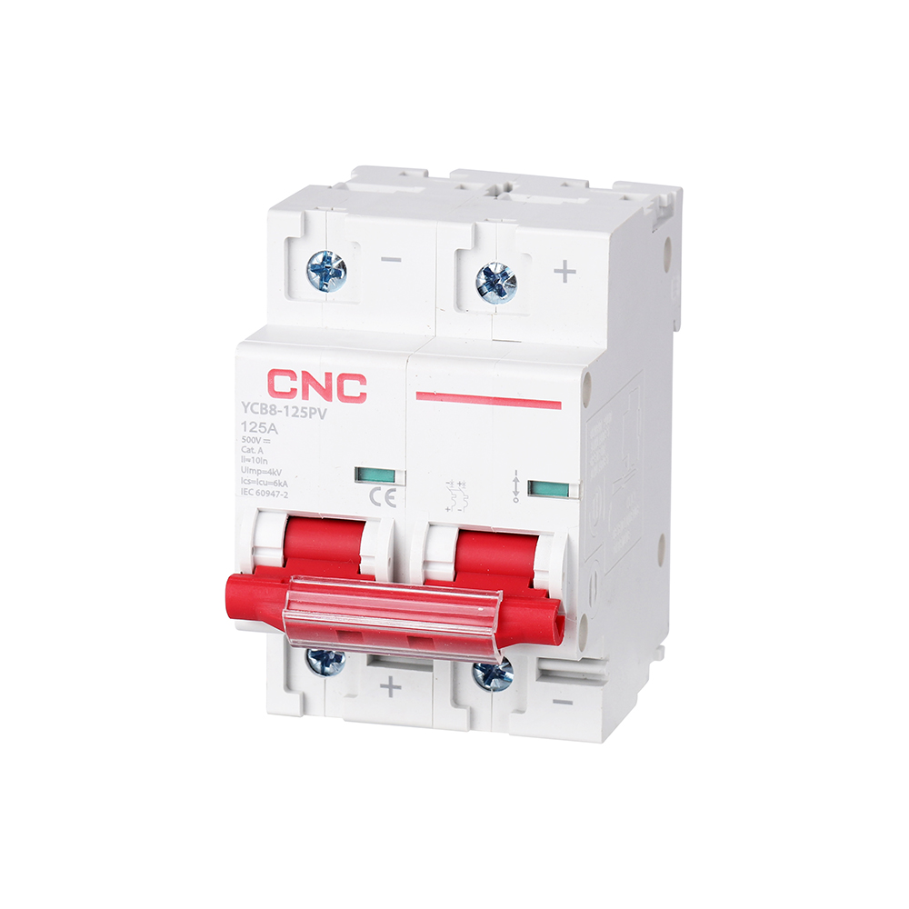 YCB8-125 PV 125A 2P 500V MCB