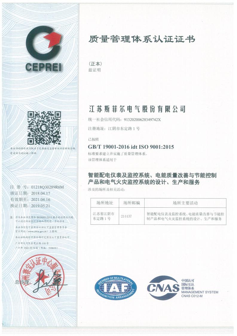 Testing Certificate 1