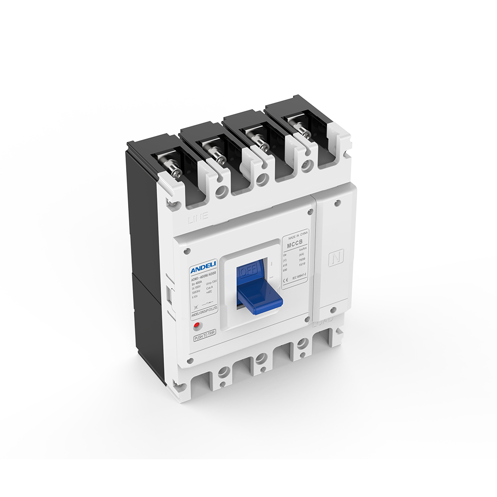 ANDELI High Quality 300amp 630a Mccb Circuit Breaker 4 Pole 100a New Design Moulded Case Circuit Breakers
