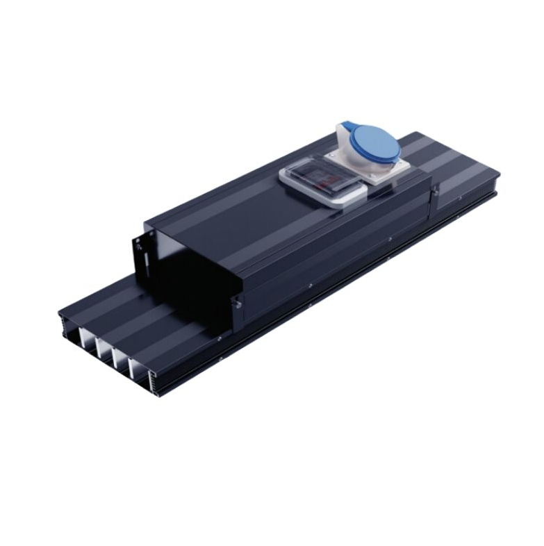 OE HOME BD001 Sandwich Copper Busbar System Aluminium Busway Distribution Box 800A 380V IP54