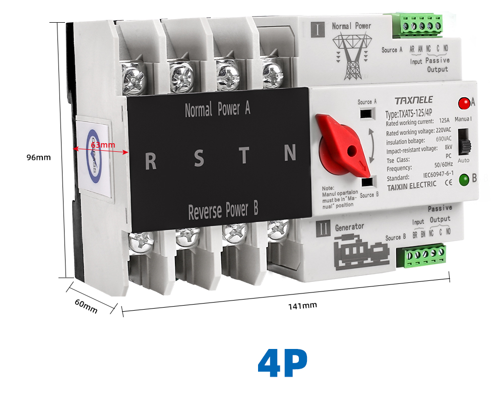 Automatic Transfer Switch Product View 14