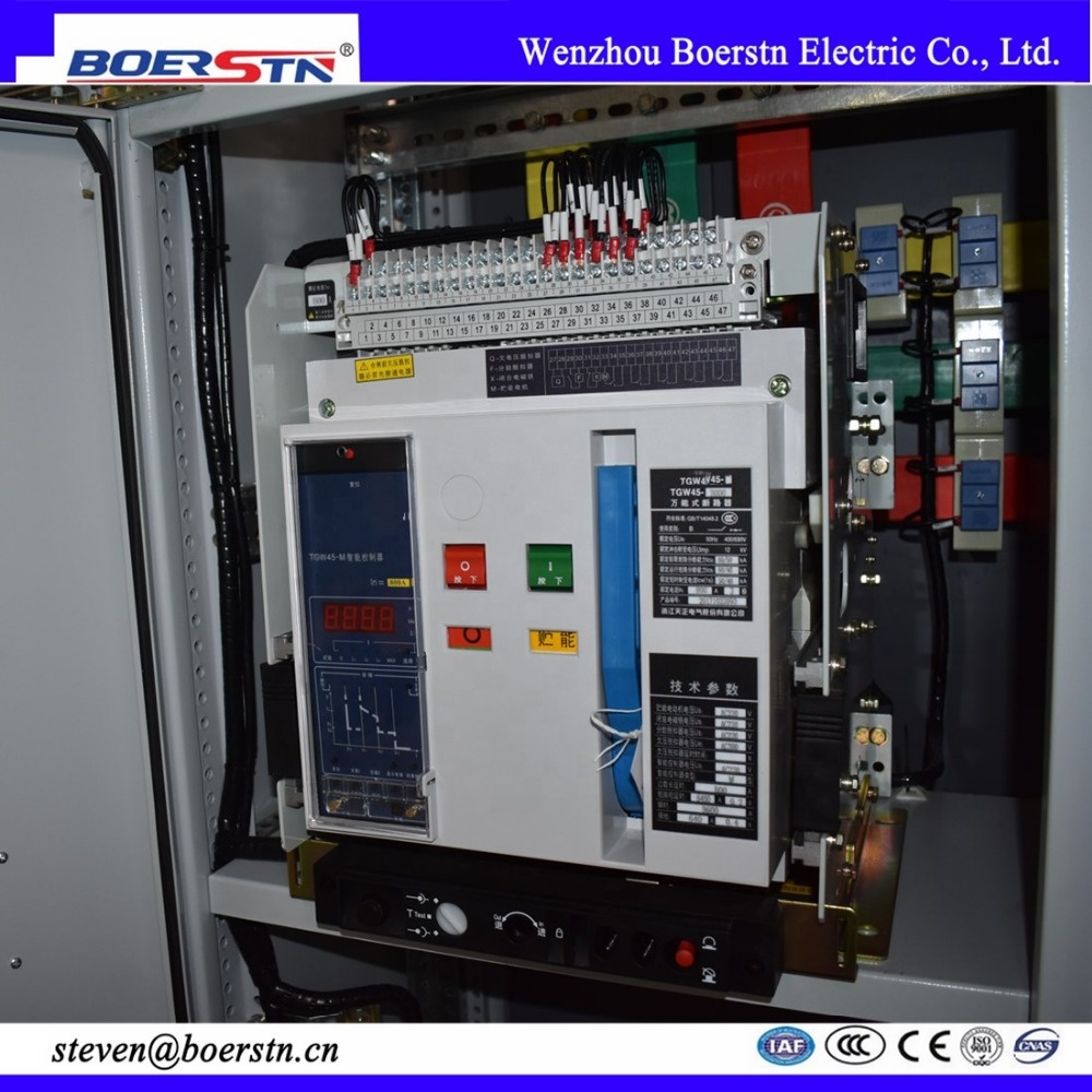 Masterpact TGW45 630A Upto 6300A ACB Intelligent Air Circuit Breakers 3 4 Poles 3 ,4pole Draw-out Type And Fixed Type 1600 1250