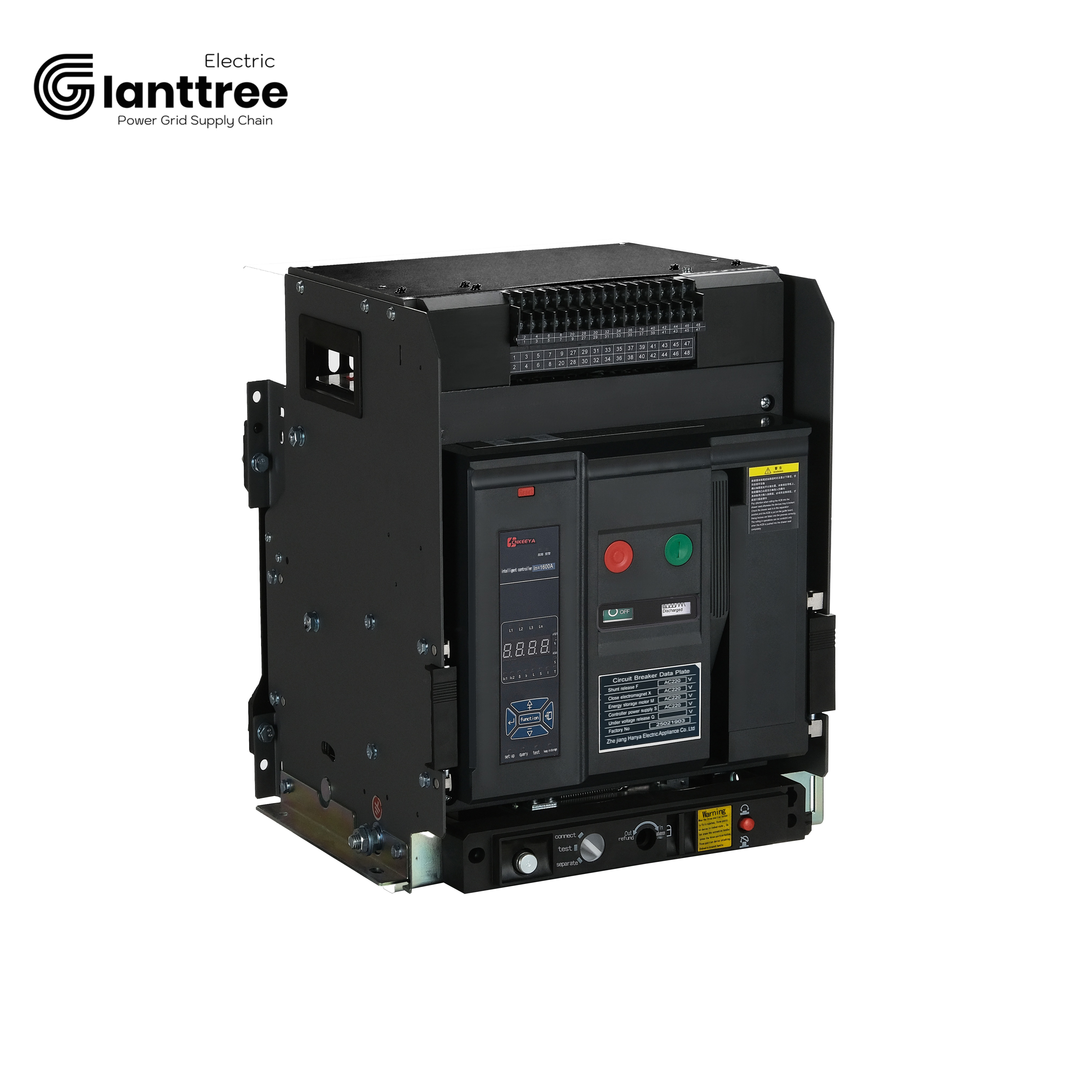 GIANTTREE ACB 630a 2500a 5000a 6300a Draw-out /fixed Type 3 Poles Air Circuit Breaker High Quality CDW3 3p 4p Delixi 400/415VAC