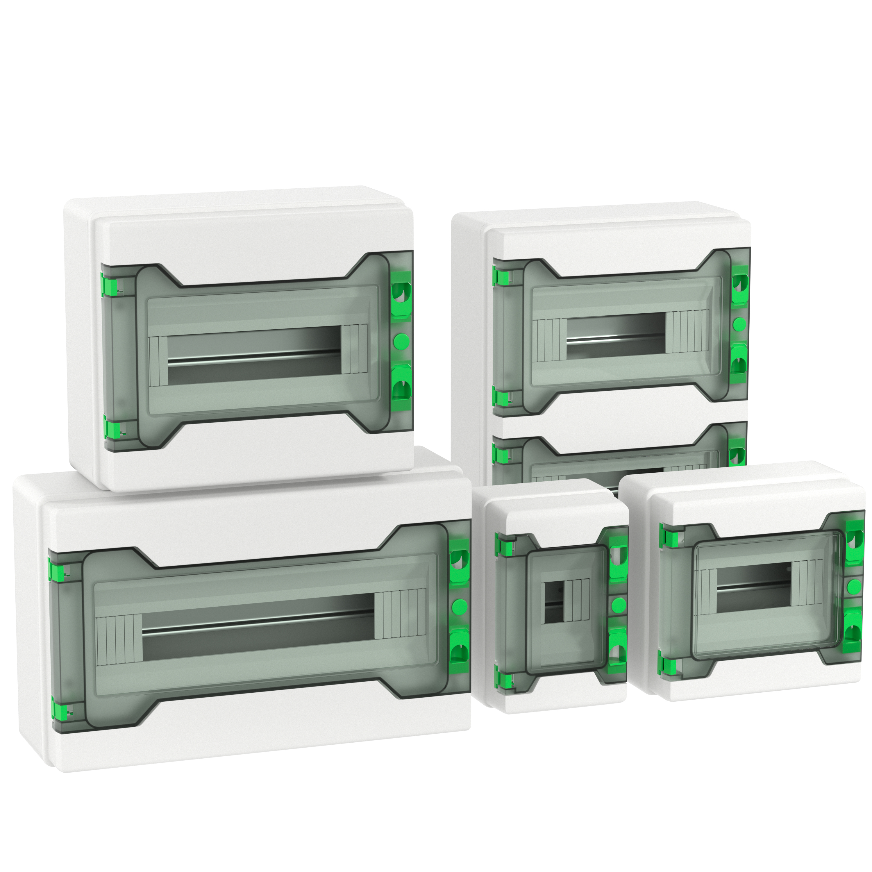 WSHAN 24 Way Large Capacity IP65 Waterproof DB Distribution Box MCB Panel for Outdoor Industrial Use Trusted Manufacturer
