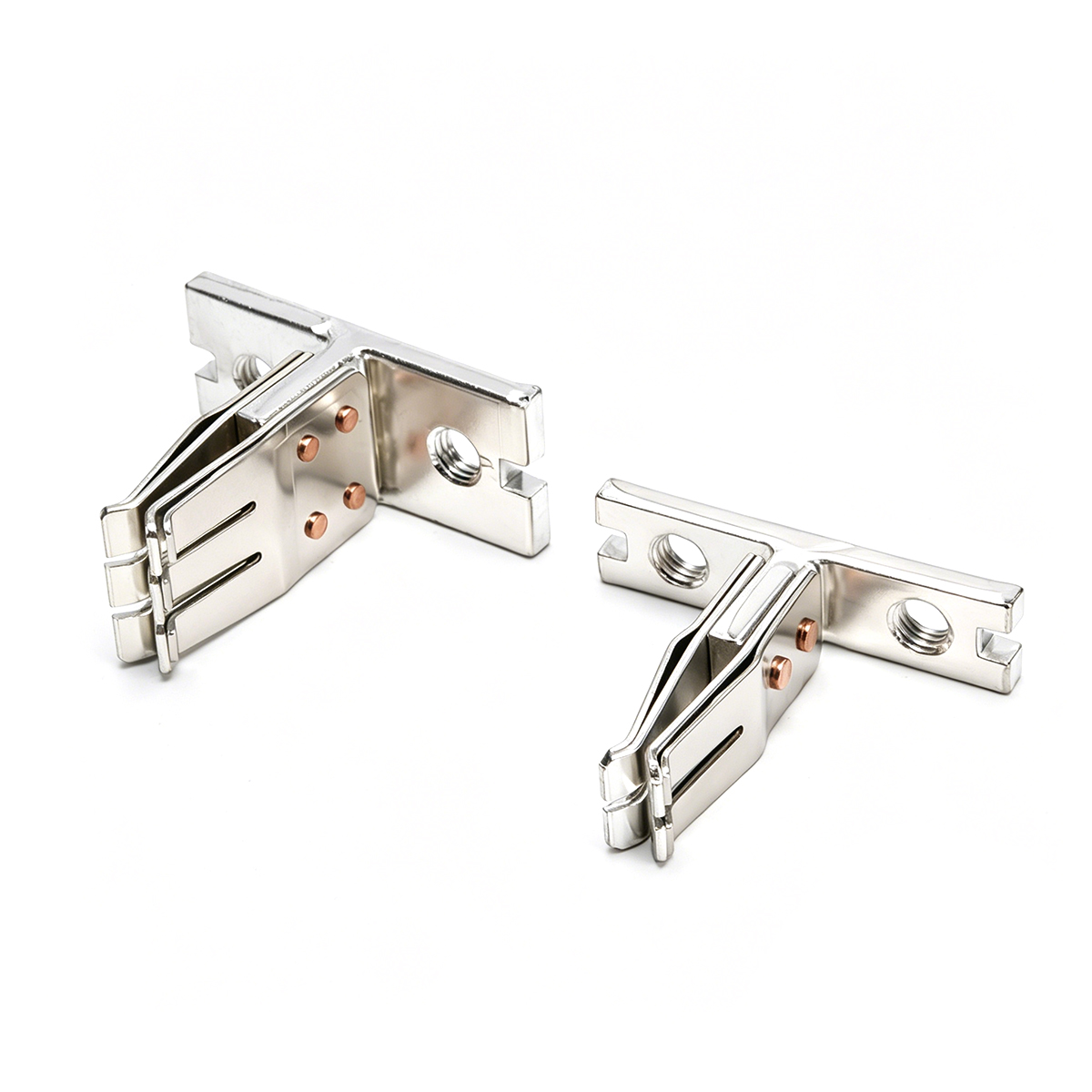 Tinned T2 Copper Anti-Oxidation High Corrosion Resistance Busbar Plug-in Connector Customizable Size Plug-in Interval for Busway