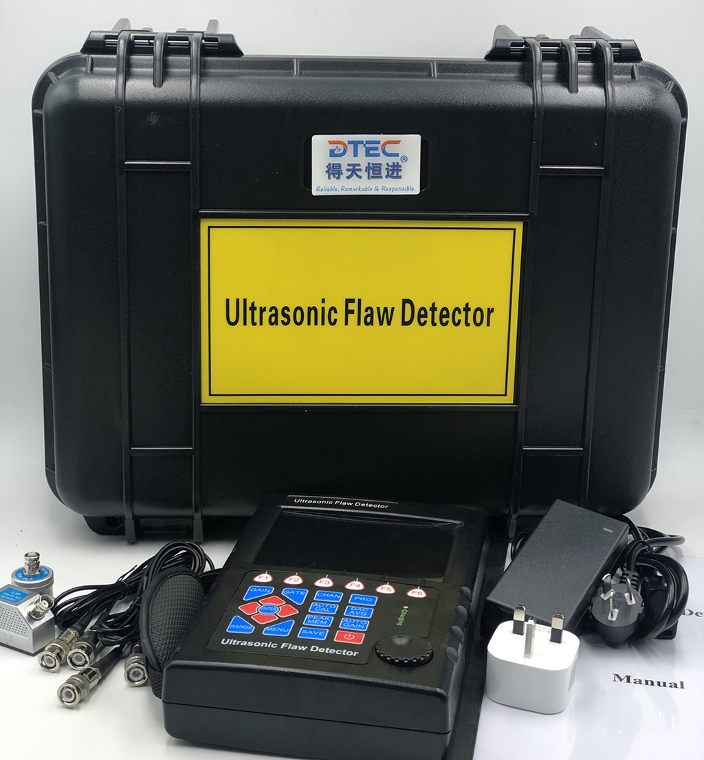 DTEC DUT800A Portable Digital Ultrasonic Flaw Detector Nondestructive Testing Equipment B Scan 500 Channels Video Recording