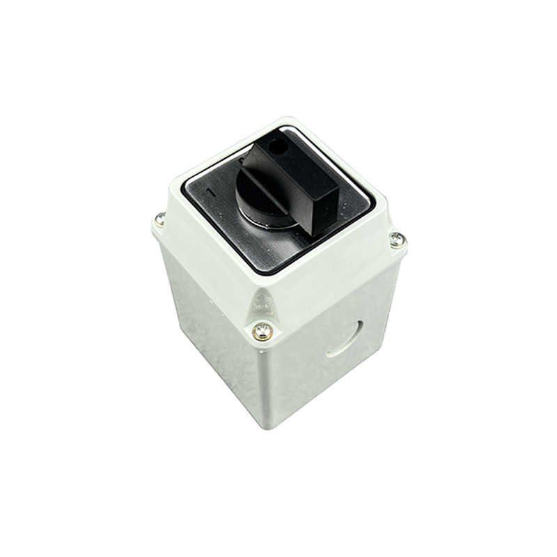 WNZJ LW28-20A 1-0-2 Industrial Electric 230-440V 20A Grey Outdoor IP65 Waterproof Changeover CE Certified Cam Rotary Switch