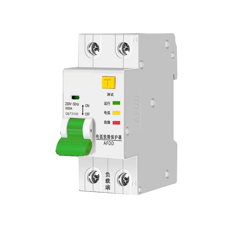 Industrial AFDD RCBO Arc Fault Circuit Breaker 32A 40A 72mm Width Li Protection 230V Spark Detection Fire Prevention Unit