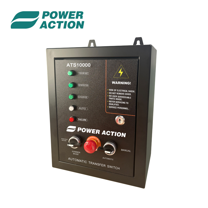 Small Generator Control System Panel Box Single Phase 220V 380V Automatic Transfer Switch ATS