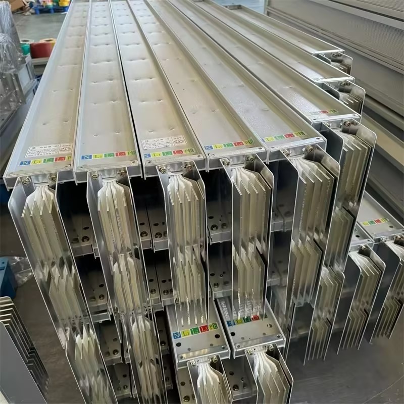 High Quality 1000 1250 1500 1600 2000 Amp Sandwich Copper Busbar System Aluminum Bus Duct
