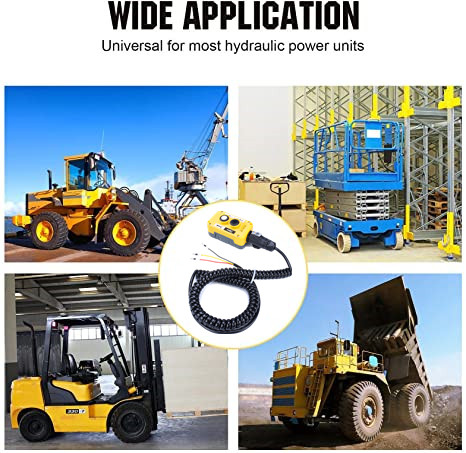 XDL10-EPB5F/NG Dump Trailer Remote Hoist Control Electric Switch Box 220V 10A Yellow IP65