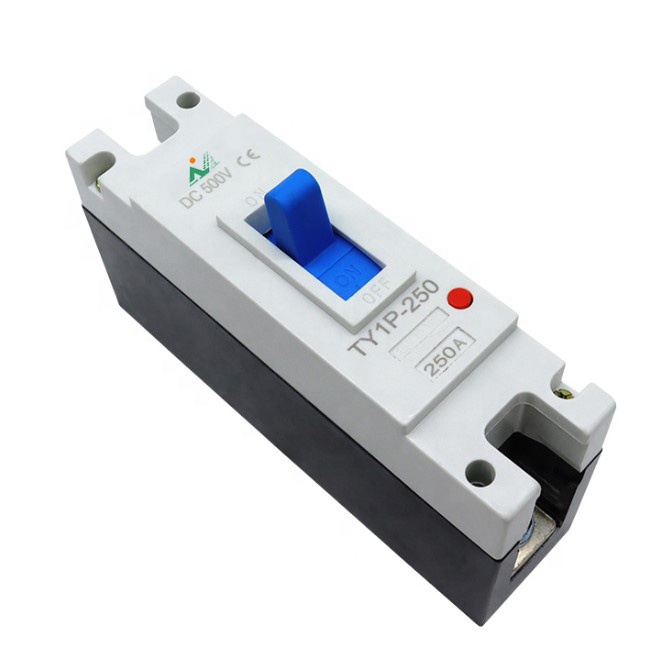 Chinese Manufacturers ZYM1PV-10-25KA 100-800A 250-1000V 1-4P MCCB DC Molded Case Circuit Breaker