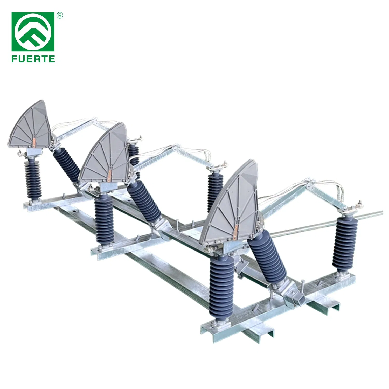11kv 630A with Porcelain Insulators Non Load Break Isolator Switch