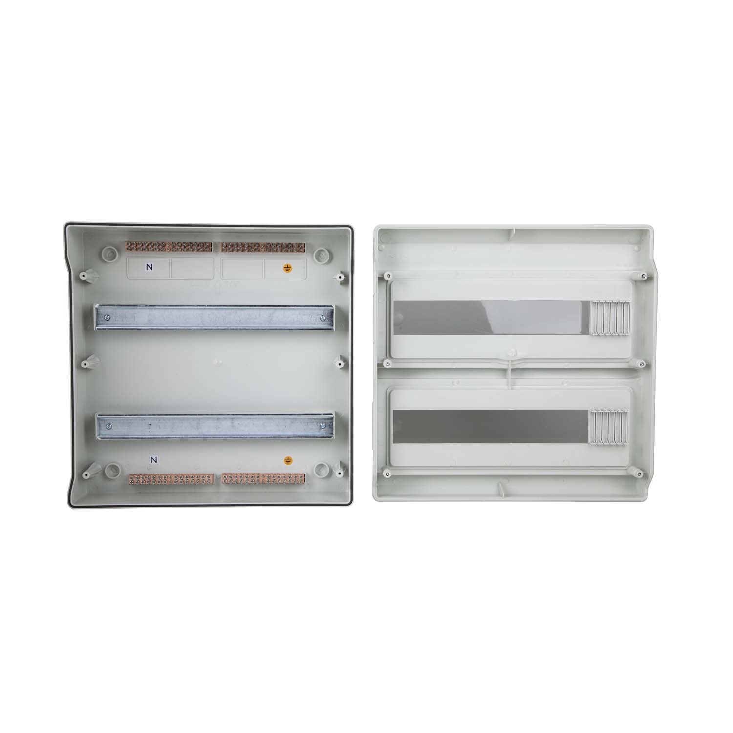 Power Distribution Box UL94-V0 36way IP66 Waterproof Electric Db Box for Solar Energy Meter Junction Box