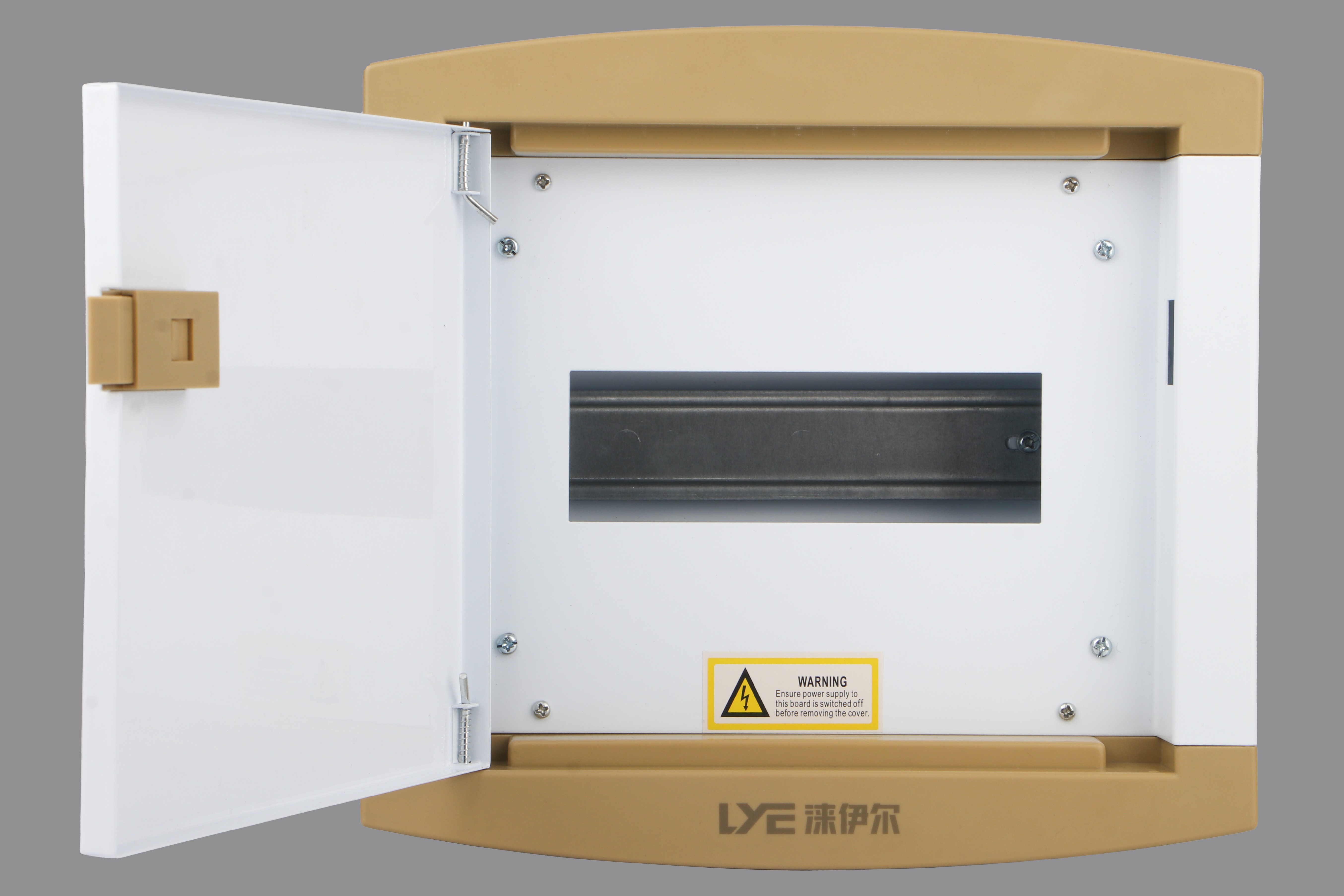 6WAYS Electrical Distribution Box DB MCB Panel Plastic Distribution Box With Circuit Breaker