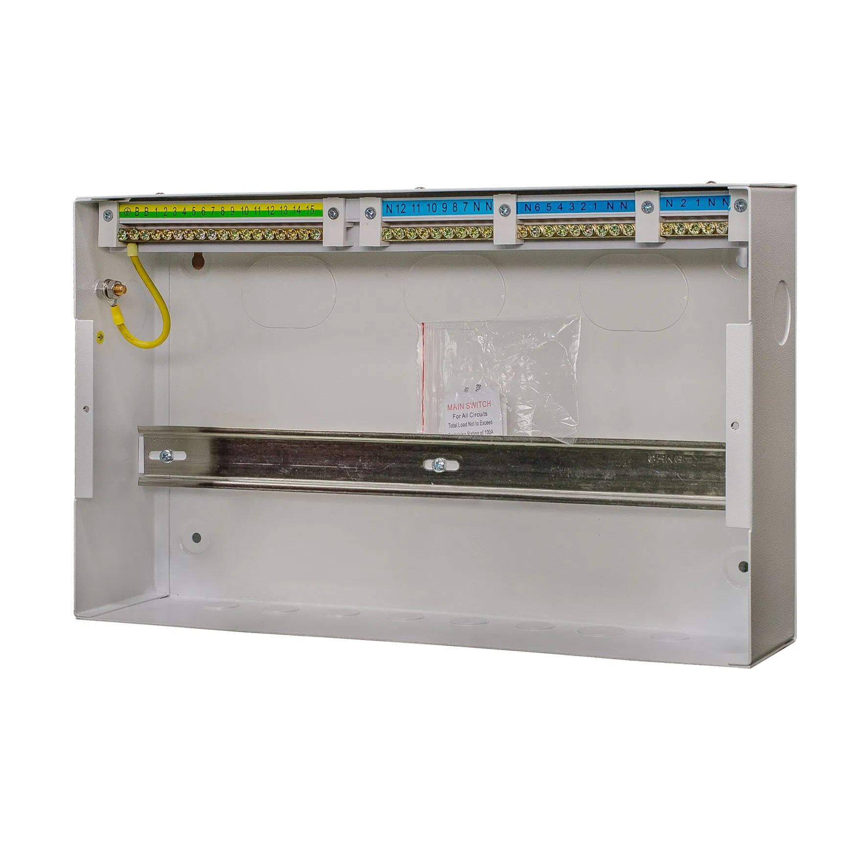 Distribution Box British Type Metal Consumer Units 18 Ways