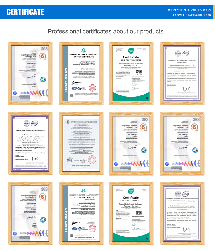 Certifications