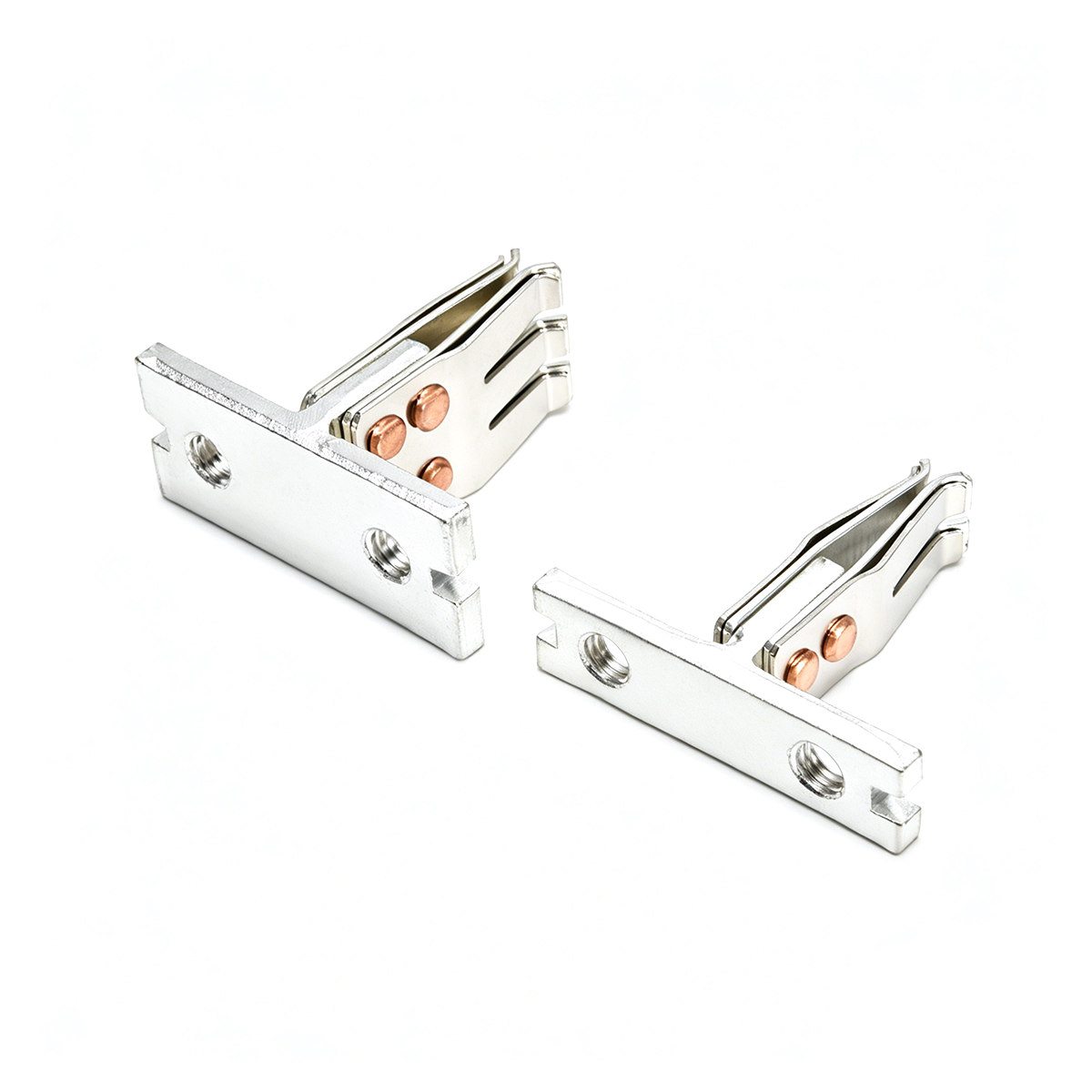Tinned T2 Copper Anti-Oxidation High Corrosion Resistance Busbar Plug-in Connector Customizable Size Plug-in Interval for Busway