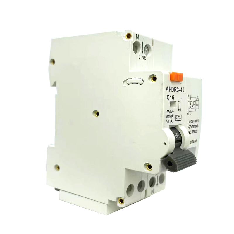 AFDD+RCBO 2MOD 1P+N 6A 10A 16A 32A 40A 6kA Arc fault detection device combined RCBO UKCA
