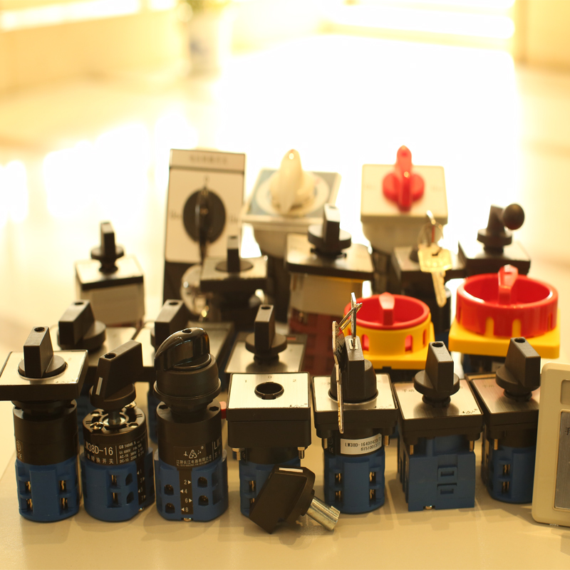 High Quality 3 Position Illuminated Rotary Cam Switch Efficient Changeover Switch