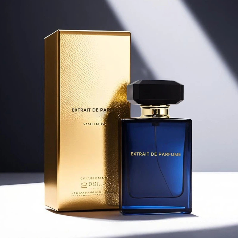Elegant Luxury Perfume Bottles Travel Size Perfume Bottle Gradient Color Empty Perfume Bottle with Box and Bag Packaging
