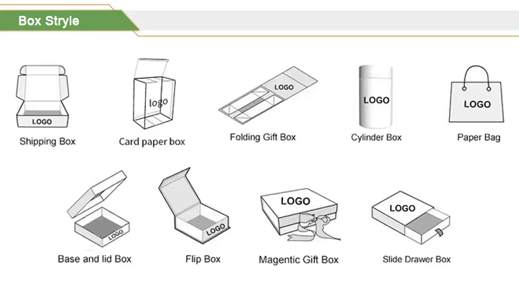 Logo printing finishes spot UV embossing matte lamination