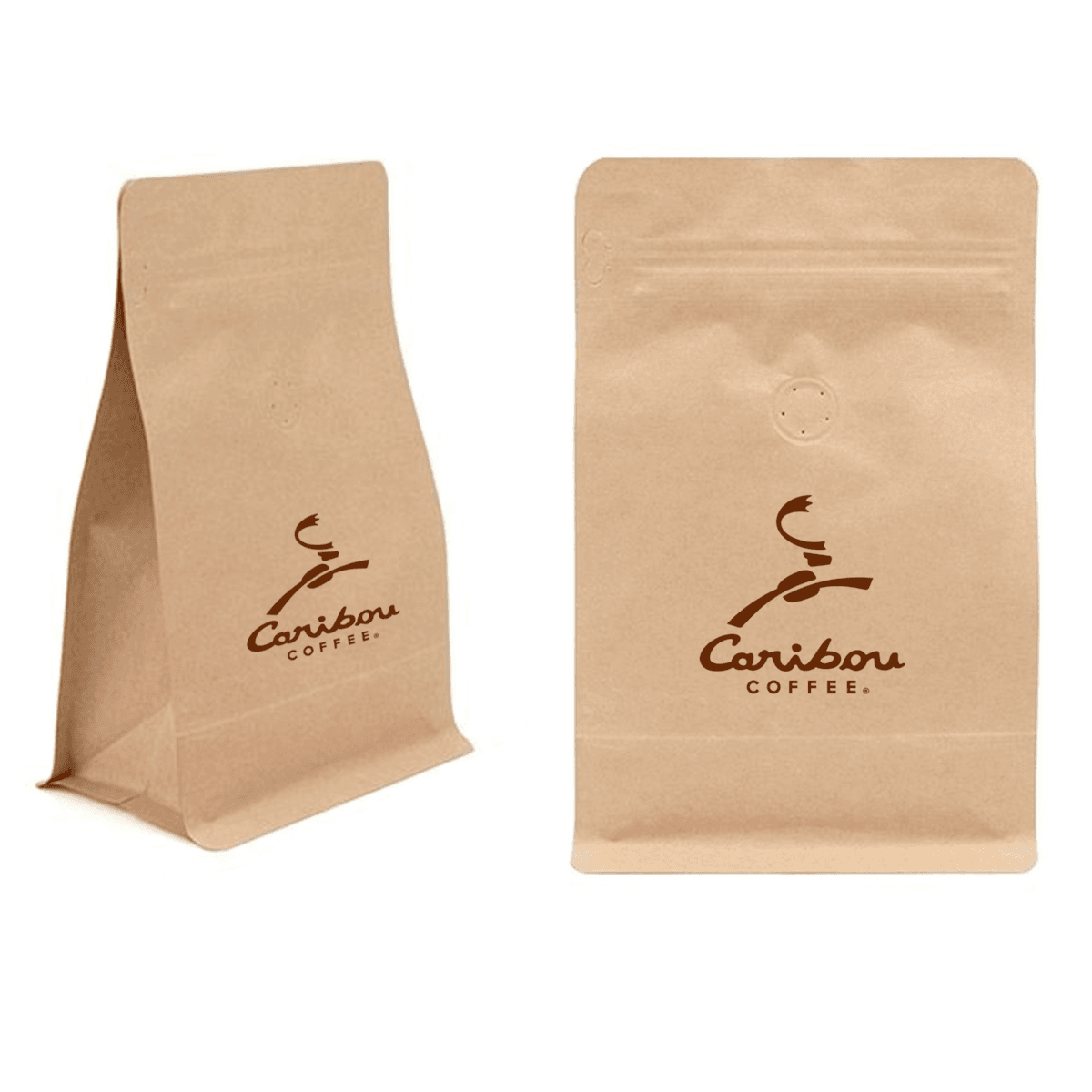 Customized 100g 250g 500g Resealable Ziplock Mylar Stand up Pouch Roasted Private Label Coffee Bags With Valve and Zipper
